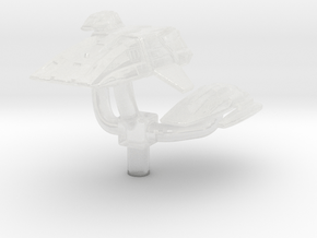  Shuttle Squad (Sovereign Class) 1/700 Attack Wing in Clear Ultra Fine Detail Plastic