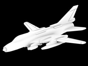 1:400 Scale Su-17M (Loaded, Wings Out, Gear Up) in White Natural Versatile Plastic