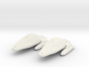 Type 9 Shuttle 1/350 Attack Wing x2 in White Natural Versatile Plastic