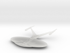 Universe Class 1/50000 Attack Wing in Clear Ultra Fine Detail Plastic