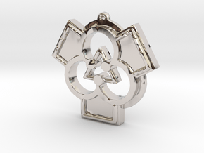 Architectural Pendant for a Patron of the Arts in Platinum