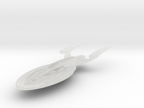 Vesta Class 1/10000 Attack Wing in Clear Ultra Fine Detail Plastic