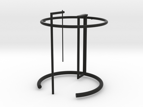 Side table E1027 - Eileen Gray - Scale1:6 in Black Smooth Versatile Plastic: 1:8