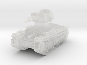 Panzer 38t B 1/144 in Clear Ultra Fine Detail Plastic