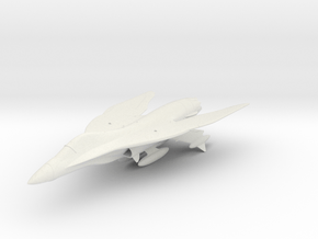 Frontier Model 623 Cormorant Racing Fighter in White Natural Versatile Plastic: 1:100