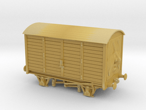 HO/OO scale "Dirty Objects" Banana van Chain in Tan Fine Detail Plastic