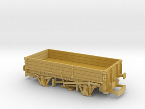 HO/OO scale 3 Plank Wagon Bachmann in Tan Fine Detail Plastic