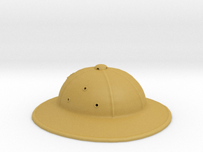 French Army Colonial Tropical Helmet in Tan Fine Detail Plastic