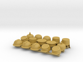 15 x Collection WW1 (different variants) in Tan Fine Detail Plastic: d3