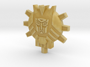 Planet X Autobot Cyber Planet Key in Tan Fine Detail Plastic: Small