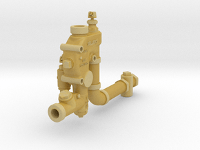 Sellers K Injector Assembly RH System in Tan Fine Detail Plastic: 28mm