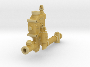 Sellers K Injector Assembly LH System in Tan Fine Detail Plastic: 28mm