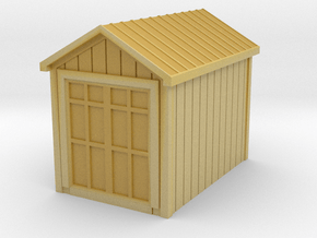 8x12 shed in Tan Fine Detail Plastic