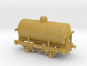 HO/OO 14-ton Milk Tanker v1 Chain in Tan Fine Detail Plastic