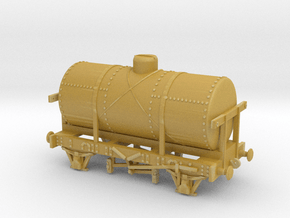 HO/OO 14-ton "Hench" Milk Tanker Chain in Tan Fine Detail Plastic