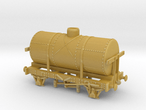 HO/OO 14-ton "Hench" Tar Tanker Chain in Tan Fine Detail Plastic