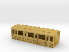 HO/OO 10-Years of Thomas Celebration Coach Shell in Tan Fine Detail Plastic