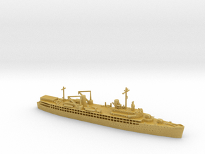 1/1250 Scale USS Sperry AS-12 Submarine Tender in Tan Fine Detail Plastic