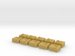  1/24 USN Wall Switch A SET in Tan Fine Detail Plastic