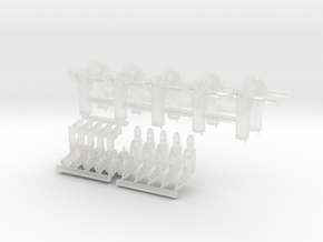 1/35 Power Tool Set in Clear Ultra Fine Detail Plastic