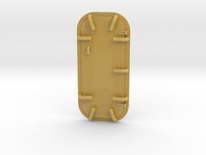 1/72 USN Door Watertight w. frame Right v7 in Tan Fine Detail Plastic