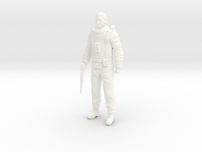 UFO - SHADO  Astronaut 2 in White Processed Versatile Plastic