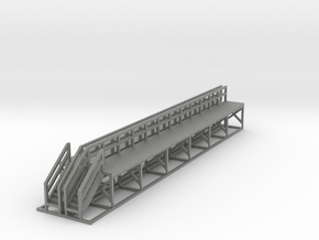 N Scale Train Maintenance Platform DOUBLE LENGTH in Gray PA12