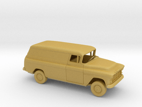 1/160 1955-56 Chevrolet Suburban Ext Panel Kit in Tan Fine Detail Plastic