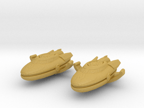 Vulcan Survey Ship 1/1000 x2 in Tan Fine Detail Plastic