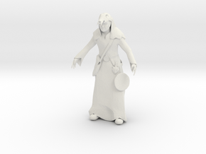HO Scale Shaman in White Natural Versatile Plastic