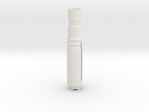 Screwbody3 in White Natural Versatile Plastic