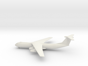 Lockheed C-141B Starlifter in White Natural Versatile Plastic: 1:600