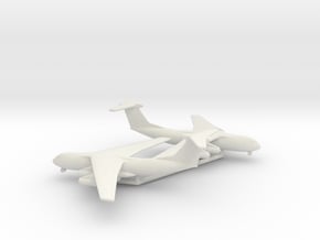 Lockheed C-141A Starlifter in White Natural Versatile Plastic: 1:700