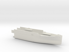 1/600 RMS Carpathia Bow in White Natural Versatile Plastic