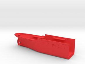 1/600 RMS Carpathia Stern in Red Smooth Versatile Plastic