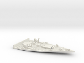 1/700 RMS Carpathia Foredeck in White Natural Versatile Plastic