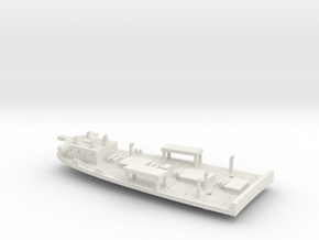 1/700 RMS Carpathia Quarterdeck in White Natural Versatile Plastic