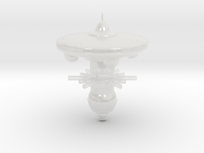 Watchtower Class Space Station 1/8500 in Clear Ultra Fine Detail Plastic