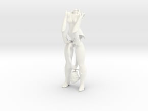 Scorpia Full Figure Vintage in White Processed Versatile Plastic