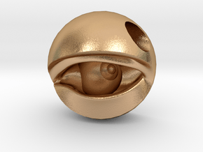 Concave Eye in Natural Bronze: 6mm