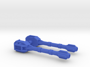 TF G1 Micromaster Cannon Transport Weapon in Blue Smooth Versatile Plastic: Small