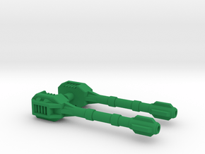 TF G1 Micromaster Cannon Transport Weapon in Green Smooth Versatile Plastic: Small