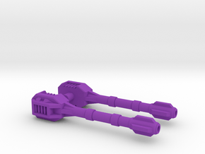 TF G1 Micromaster Cannon Transport Weapon in Purple Smooth Versatile Plastic: Small