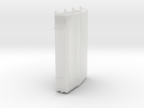 rocketstoragebox v32 in Clear Ultra Fine Detail Plastic