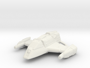 Xantoran Patrol Ship 1/1000 Attack Wing in White Natural Versatile Plastic