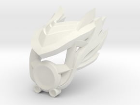 Kanohi Bohkori, Elemental Mask of Plantlife in White Natural Versatile Plastic