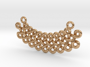Double braid in Polished Bronze