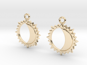 Rendez-vous sun and moon in 9K Yellow Gold 