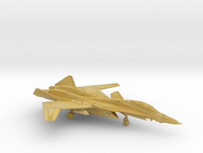 X-02S Strike Wyvern (Loaded) in Tan Fine Detail Plastic: 6mm