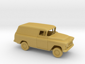 1/87 1957 Chevrolet Suburban Panel Kit in Tan Fine Detail Plastic